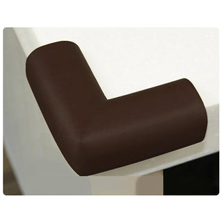 Miny Baby Corner Guard Brown - 4 Pack | Soft Rubber Safety