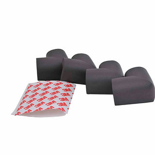 Miny Baby Jumbo Corner Guard Brown - 4 Pack | Soft Rubber