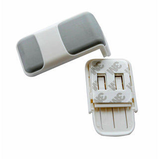 Miny Baby Drawer Lock Double Safety - Grey | Secure Your Home
