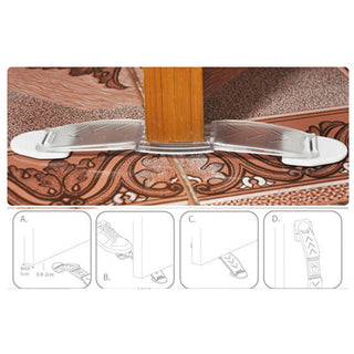 Transparent Baby Door Stopper - Keeps Doors Secure | Safety Device