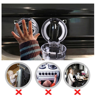 Miny Baby Gas Knob Safety Cover 2-Pack - Universal Fit