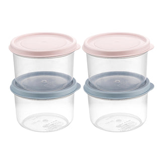Bee Home Baby Food Storage Container Set - 4 Pack | BPA Free