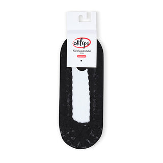 Eclip Full Lace Ballet Socks Black - Size 36-40 | Elegant Design