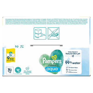 Prima Pampers Premium Baby Wipes 432 Count - Gentle for Newborns | Skin Health Alliance Approved