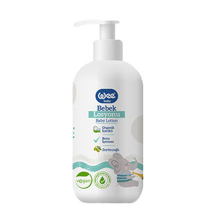 Wee Baby Organic Baby Lotion 200ml - Olive Oil Enriched | Vegan Formula