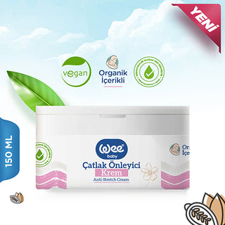 Wee Baby Crack Preventing Cream 150ml - Organic & Vegan | Natural Care