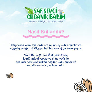 Wee Baby Crack Preventing Cream 150ml - Organic & Vegan | Natural Care