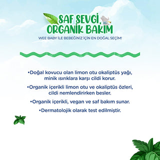 Wee Baby Organic Baby Spray 100ml - 99% Natural | Vegan Formula