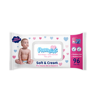 Paddlers Baby Wipes 12-Pack - Soft & Gentle | 96 Sheets