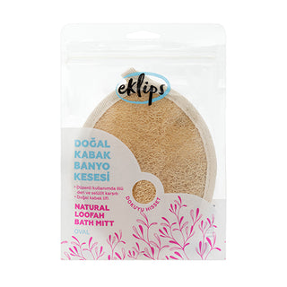 Eklips Natural Bathing Sponge - Oval Gourd | Exfoliating