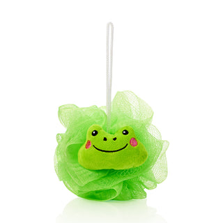 Eklips Bath Loofah Frog - Exfoliating Shower Accessory | Daily Use