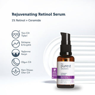 Vita-A Retinol Serum 1% - Anti-Aging & Hydrating | The Purest Solutions | 30ml