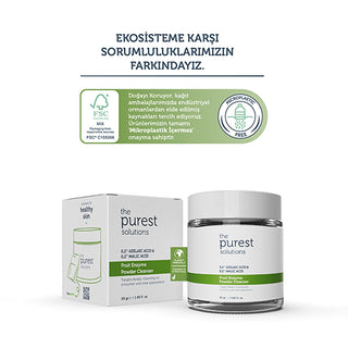 Fruit Acid Powder Cleanser 55G - Gentle Exfoliation | Purest Solutions