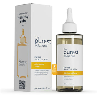 The Purest Solutions BHA 2% Blackhead Control Toner 200ml | Effective Formula