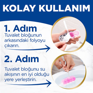 Bref Toilet Brilliant Gel Duopack - Flower Scent | Powerful Cleaner - Image #8