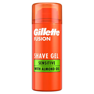 Gillette Fusion Shaving Gel for Sensitive Skin 75ml - Smooth Comfort | Gillette