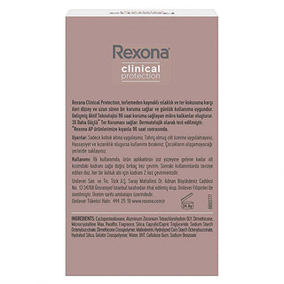 Rexona Clinical Protection Women's Stick Deodorant Shower Clean - 1.5 oz | Advanced Active Technology