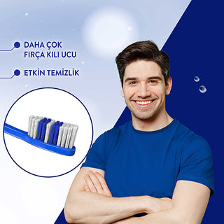 Signal Toothbrush Clean Action Soft 3+1 - Gentle Care | Ergonomic Design