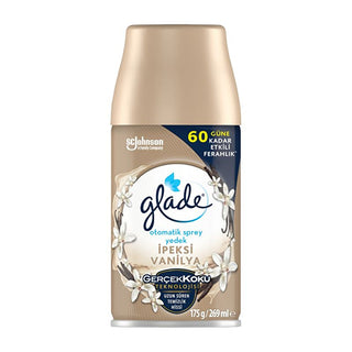 Glade Automatic Spray Refill Silky Vanilla 9.1 oz | Air Freshener