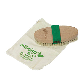 Nascita Horse Hair Body Brush Green 12 - Eco-Friendly | Natural Care