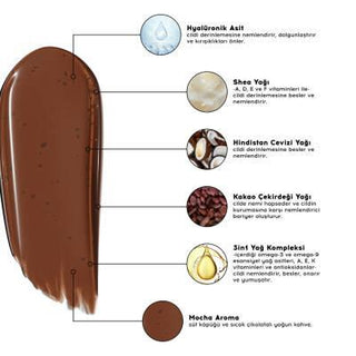 Cream Co. 3 in 1 Lip Balm - Mocha Tinted, Hyaluronic Acid & Ceramide - Moisturizing, Repairing, Vegan Cream Co. 3 in 1 Lip Balm - Mocha Tinted, Hyaluronic & Ceramide 3 in 1 Lip Balm, Mocha tinted lip balm, Hyaluronic Acid lip care, Vegan lip products, Dermatologically tested lip balm, Lip moisturizer, Tinted lip balm, Ceramide lip care, Lip repair, Multi-functional lip care, Natural lip products, Organic lip balm, Skincare for lips