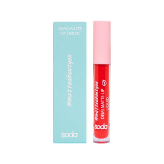 Soda Demi Matte Lipstick 005 - 3.5ml - Affordable Matte Lip Color for Everyday Wear Soda Demi Matte Lipstick 005 - Affordable Matte Lip Color Demi-matte lipstick, Soda cosmetics, Lip color 005, Matte lipstick, Affordable lipstick, Compact lipstick, Everyday lip color, Lip care, Makeup essentials, Beauty products, Cosmetic gifts