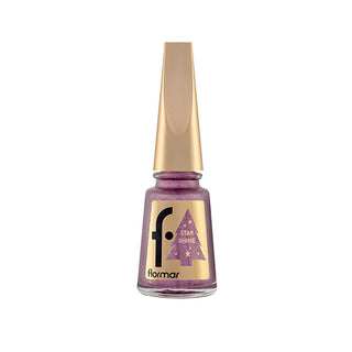 Flormar Star Shine: Intense Metallic Nail Polish - Long Lasting, Chip Resistant Formula - Vibrant Color & Shine Flormar Metallic Nail Polish - Chip Resistant & Long Lasting metallic nail polish, pigmented nail polish, long lasting nail polish, chip resistant nail polish, Flormar nail polish, shiny nail polish, nail art polish, metallic nail color, nail polish, nail color, metallic finish, high pigmentation, chip resistant, long lasting, thin brush, intense color, smooth application, fashion-conscious, manic
