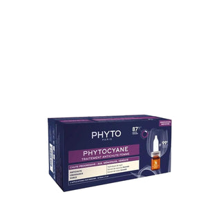 PHYTO Phytocyane Women's Hair Loss Treatment - 12 Ampoules x 5ml, Anti-Hair Loss Serum for Women PHYTO Phytocyane Women's Hair Loss Treatment - 12 Ampoules Hair Loss Treatment for Women, PHYTO Phytocyane, Women's Hair Care, Anti-Hair Loss Serum, Botanical Hair Loss Solution, Hair Health, Women's Hair Loss, Hair Care Products, Natural Hair Loss Treatment