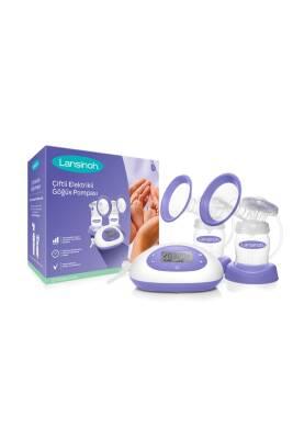 lansinoh-electric-breast-pump-front-view, lansinoh-electric-breast-pump-side-view, lansinoh-electric-breast-pump-parts-included Lansinoh Electric Breast Pump - Double Pumping | 2-in-1 Lansinoh Electric Breast Pump - Double Pumping lansinoh, electric-breast-pump, double-pumping, 2-in-1, breastfeeding, new-moms, parenting, baby-care, manual-pump, ai-generated