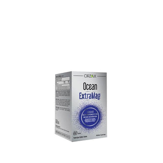 Orzax Ocean ExtraMag Dietary Supplement for Nutritional Support - 60 Tablets Orzax Ocean ExtraMag Dietary Supplement dietary supplement, nutritional support, triple combination formula, health supplements, Orzax Ocean ExtraMag, nutritional health, wellness supplements, health-conscious, supplement intake, nutritional gaps
