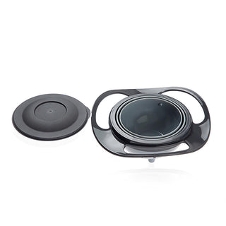 Babyjem Non-Spill Baby Plate - 360 Degree Rotating Design for Independent Eating Babyjem Non-Spill Baby Plate - Encourages Independent Eating non-spill baby plate, baby feeding plate, rotating baby plate, dishwasher safe baby dish, baby mealtime accessory, baby products, baby feeding accessories, self-feeding baby plate, mess-free baby plate, baby tableware