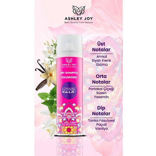 Ashley Joy Feminene Aura Dry Shampoo: Oil Absorbing, Volumizing Hair Refreshing Spray - Quick Cleanse, Travel Size Ashley Joy Dry Shampoo: Volumizing & Oil Absorbing - Quick Cleanse dry shampoo, hair refreshing spray, volumizing dry shampoo, oil absorbing shampoo, feminine aura dry shampoo, travel size dry shampoo, quick hair cleanse, hair care, oily hair, volume boost, instant refresh, hair volumizer, feminine scent, women's hair care, travel essentials, hair cleanser, shampoo alternative, hair styling, ha