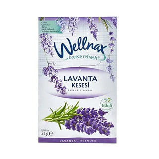 Wellnax Lavender Scented Sachet for Closet and Drawer Freshness - Aromatic Closet Freshener, 0.05 lbs Wellnax Lavender Scented Sachet - Closet Freshener scented sachet, lavender fragrance, closet freshener, drawer freshener, aromatic closet sachet, Wellnax, closet freshness, drawer freshness, lavender sachet, compact freshener, home fragrance, storage freshness, calming aroma, soothing scent