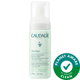 Caudalie Vinoclean Gentle Foam Cleanser - Natural, Vegan, Sulfate-Free Facial Cleanser for Sensitive Skin Caudalie Vinoclean Gentle Foam Cleanser - Natural Vegan Facial Cleanser Natural Foaming Facial Cleanser, Vegan Skincare, Sulfate-Free Cleanser, Sensitive Skin Care, Antioxidant Facial Cleanser, Facial Cleanser, Skincare, Natural Skincare, Vegan Facial Cleanser, Gentle Cleanser, Dry Skin Solution, Redness Relief, Dullness Treatment, Eco-Friendly Skincare, Sustainable Skincare