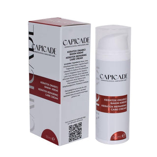 Capicade Keratox Skin Repair Cream: Nightly Rejuvenation, Targets Fine Lines & Wrinkles, Face Moisturizer, 50ml Capicade Keratox: Night Skin Repair Cream for Younger Looking Skin Keratox cream, Skin repair cream, Night skin care, Skin rejuvenation treatment, Capicade Keratox, Skin recovery cream, Nightly skin repair, Face Moisturizer, Hair Repair Cream, skin repair, night cream, skin health, skin aging, fine lines, wrinkles, dryness, hydration, non-comedogenic, radiant skin, thin layer application, 50ml, be
