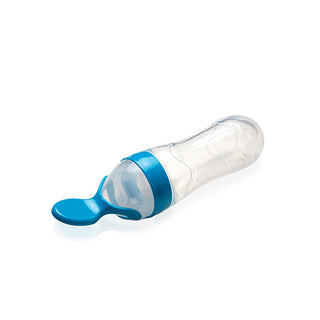Babyjem Baby Squeeze Spoon - Easy Feeding, BPA Free, Silicone Spoon for Babies - Mavi Baby Squeeze Spoon - Easy Feeding for Babies baby squeeze spoon, baby feeding spoon, BPA free baby utensils, silicone baby spoon, easy feeding for babies, baby feeding solutions, baby care products, parenting essentials, baby utensils, baby products