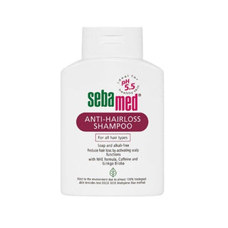 Sebamed Anti-Hairloss Shampoo 400ml - pH 5.5, Caffeine & Ginkgo Biloba for Hair Loss Treatment Sebamed Anti-Hairloss Shampoo - pH 5.5 for Hair Loss Anti-Hairloss Shampoo, Sebamed Shampoo, pH 5.5 Shampoo, Hair Loss Treatment, Caffeine Shampoo, Hair Care, Hair Growth, Dermatologically Tested, Sensitive Scalp, Hair Loss Solution, Sebamed Hair Care