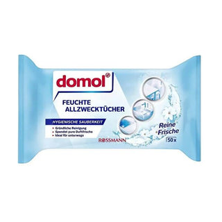Domol Surface Cleaning Wipes - 50 Count, Multi-Purpose, Eco-Friendly Cleaning Cloths for Home & Travel Domol Surface Cleaning Wipes - Eco-Friendly & Multi-Purpose surface cleaning wipes, multi-purpose cleaning cloths, eco-friendly cleaning products, FSC certified wipes, travel cleaning wipes, home cleaning essentials, quick cleaning solutions, household cleaning, green cleaning products, cleaning wipes, Domol, sustainable cleaning