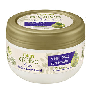 Dalan D'Olive Moisturizing Cream - 72 Hour Hydration, Shea Butter & Olive Oil, for Dry Skin Care