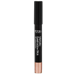 Rival de Loop Metallic Eyeshadow Stick - Long Lasting, Creamy Texture, Easy Apply - No.02 Rival de Loop Metallic Eyeshadow Stick - Long Lasting & Easy Apply Metallic Eyeshadow Stick, Rival de Loop, Long-lasting Eye Makeup, Easy Apply Eyeshadow, Creamy Eyeshadow, Makeup for Beginners, Eye Makeup Essentials, Long Lasting Makeup, Cosmetic Products, Beauty Products, Eye Shadow Stick, Metallic Finish Makeup, Easy Makeup Application