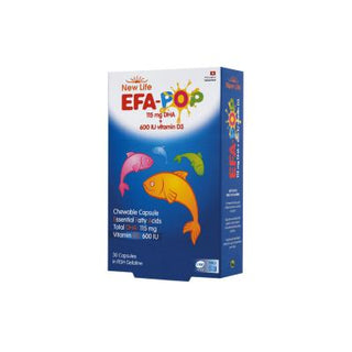 new life efa-pop omega-3 chewable softgel for kids, new life efa-pop omega-3 children's vitamins bottle New Life Efa-Pop Omega-3 - Chewable Softgel for Kids | 30 Capsules New Life Efa-Pop Omega-3 for Kids | 30 Capsules kids-supplements, omega-3, vitamin-d, chewable-vitamins, new-life, fish-oil, nutritional-support, health, ai-generated, parents