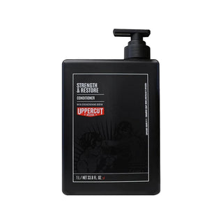 Uppercut Deluxe Strength and Restore Hair Cream 1000ml - Nourishing and Strengthening Hair Care Product Uppercut Deluxe Strength & Restore Hair Cream 1000ml Uppercut Deluxe Strength and Restore, Hair care product, Nourishing hair cream, Strengthening hair treatment, 1000 ml hair care, Hair repair, Hair strengthening, Uppercut hair products, Hair nourishment, Hair health, Luxurious hair care, Long-lasting hair care, Trusted hair care brand