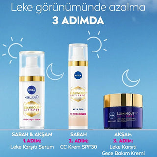 Nivea Cellular Luminous 630 Anti-Spot Serum: Reduce Dark Spots & Hyperpigment...