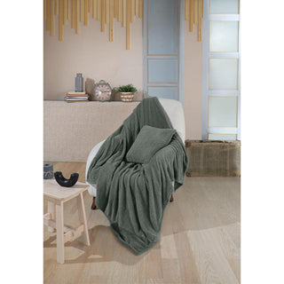 Wondel Sofa Throw or Armchair Cover - 100% Polycotton, Antrasit, 70 x 170 cm - Stylish Home Decor Accessory Wondel Sofa Throw - 100% Polycotton, Antrasit Sofa throw, Armchair cover, Polycotton furniture cover, Home decor accessories, Furniture protection, 70 x 170 cm throw, Antrasit colored throw, Home decor, Furniture covers, Textile home decor, Sofa protection, Armchair protection, Stylish furniture covers, Easy to clean furniture covers