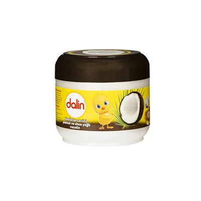 Dalin Baby Care Vaseline with Coconut Oil, Cotton Extract & Shea Butter - Natural, Dermatologically Tested, Paraben-Free