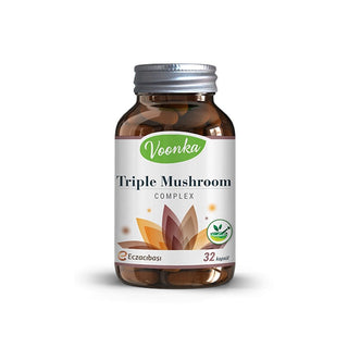 Voonka Triple Mushroom Complex 32 Capsules