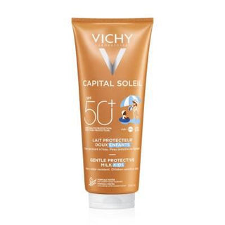 Vichy Capital Soleil Kids SPF 50+ Sunscreen: Broad Spectrum Face & Body Sun Protection, Water Resistant, Sensitive Skin Formula, 10.14 fl oz Vichy Kids SPF 50+ Sunscreen: Broad Spectrum Protection sunscreen for kids, children's sunscreen SPF 50, water resistant sunscreen children, Vichy sunscreen, kids face and body sunscreen, broad spectrum sunscreen for children, sun protection for children, sunscreen for sensitive skin kids, sunscreen, kids sunscreen, SPF 50, water resistant, broad spectrum, face sunscre