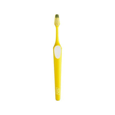 Tepe Nova Ekstra Soft Manual Toothbrush for Sensitive Teeth - Gentle Extra Soft Bristles, Yellow