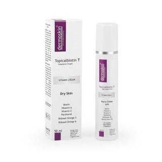 dermoskin topical biotin cream 50ml product image, anti-aging cream for dry skin Dermoskin Topical Biotin T Cream - Hydrating Formula | 50ml Dermoskin Topical Biotin Cream - Hydrating Formula | 50ml dermoskin, topical-biotin-cream, dry-skin-care, hydrating-cream, vitamin-enriched, skin-nourishment, moisturizer, sensitive-skin, skincare, ai-generated
