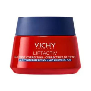 Vichy Liftactiv B3 Retinol Night Cream: Reduce Dark Spots, Wrinkles & Even Skin Tone While You Sleep (1.69 fl oz) Vichy Retinol Night Cream: Reduce Wrinkles & Dark Spots retinol night cream, skin tone evening cream, anti-aging night cream, B3 vitamin cream, niacinamide retinol cream, night cream for dark spots, wrinkle reduction cream, Vichy retinol cream, night cream for sensitive skin, skin renewal night cream, retinol cream, night cream, anti-aging, dark spots, wrinkles, niacinamide, B3 vitamin, even ski